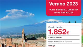 OFERTA CIRCUITO ENCANTOS DE SILICIA DESDE ZARAGOZA