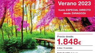 OFERTA CIRCUITO CROACIA 16 JULIO DESDE ZARAGOZA