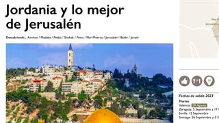 OFERTA JORDANIA y JERUSALÉN CON VUELOS DIRECTOS DESDE ZARAGOZA