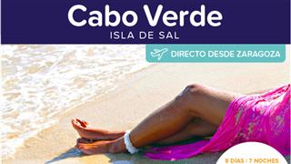 OFERTA ESTE VERANO CABO VERDE DESDE ZARAGOZA