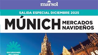 OFERTA MUNICH MERCADOS NAVIDEÑOS DESDE ZARAGOZA 18_21 DICIEMBRE